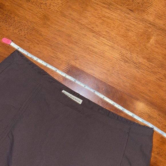 Royal Robbins Brown Nylon Skirt with Builtin Shorts - Picture 6 of 7